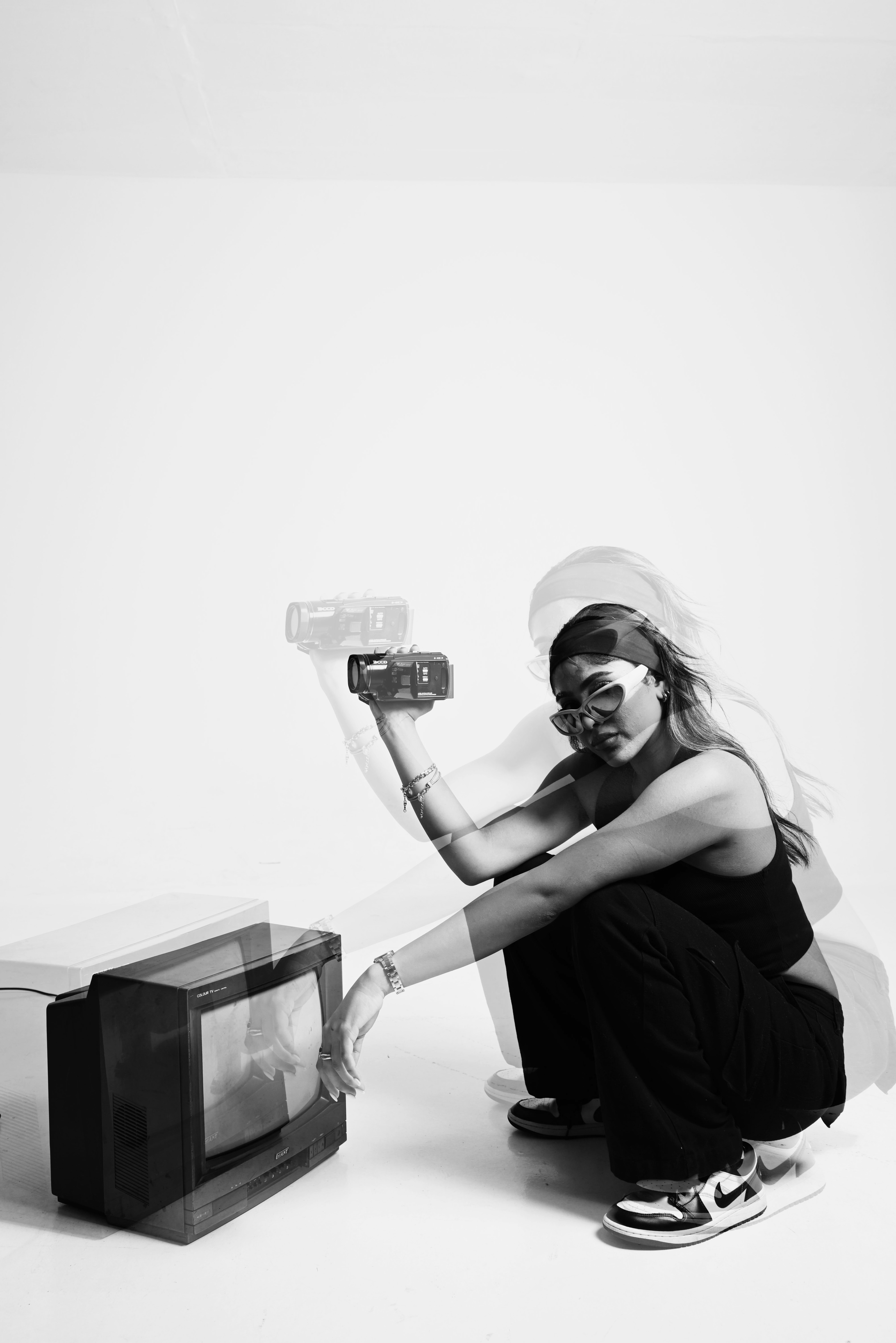 Portrait Photography - Kyla Black and White